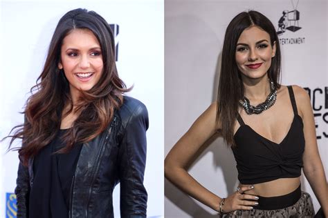 are victoria justice and nina dobrev related